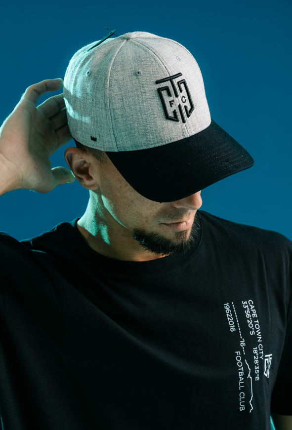 Cape Town City FC Curved Peak Snapback