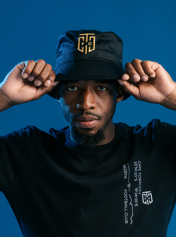 Cape Town City FC Bucket Hat - Black